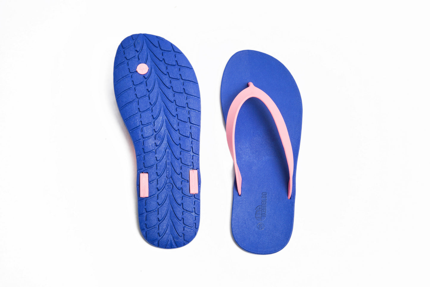 Flippy Blue Sole LightPink Strap