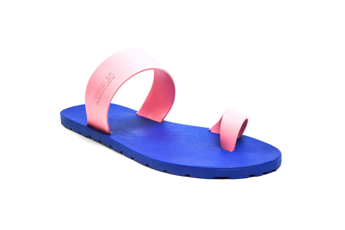 Pop Thumb Blue Sole LightPink Strap