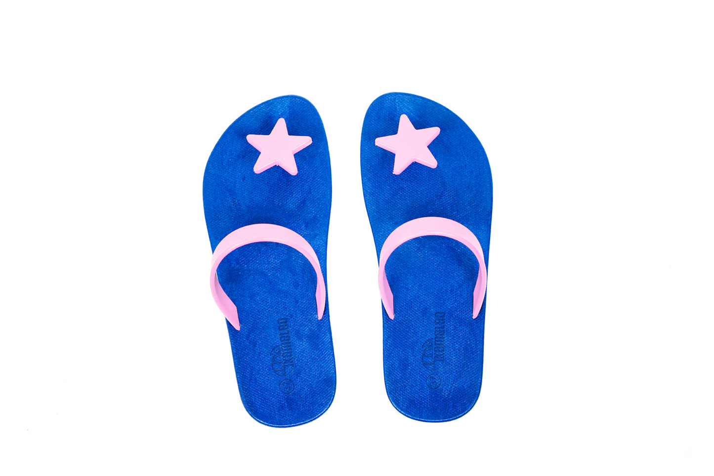 Poppi Star Blue Sole LightPink Strap