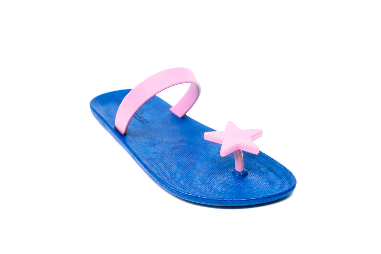 Poppi Star Blue Sole LightPink Strap