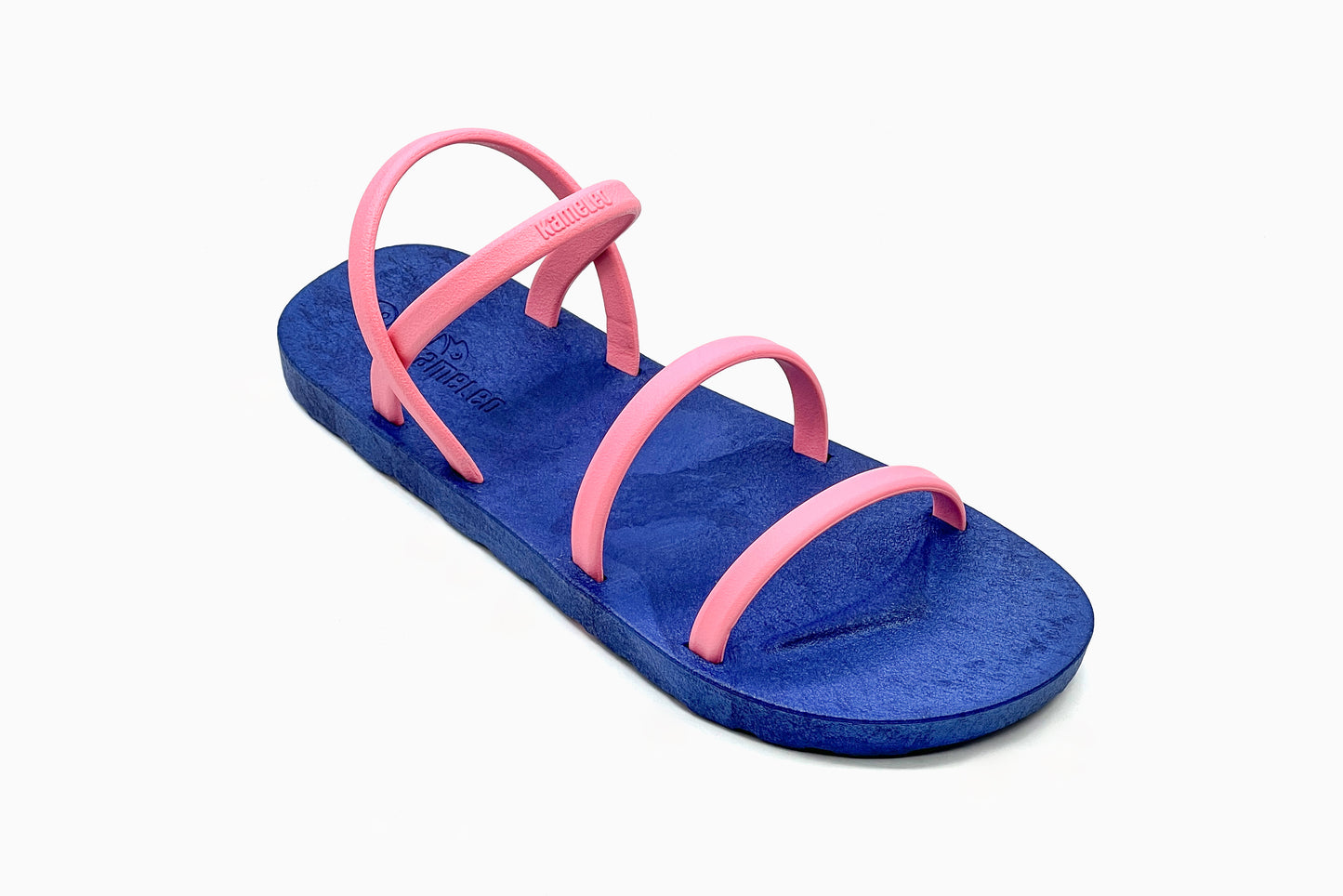 Twin Slim Blue Sole LightPink Strap
