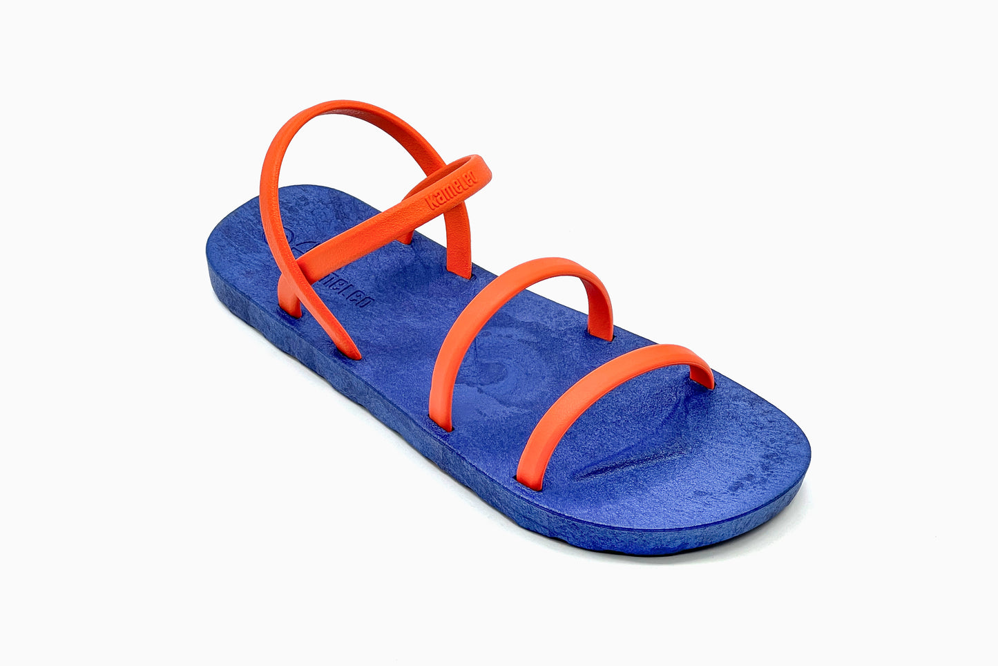 Twin Slim Blue Sole Orange Strap