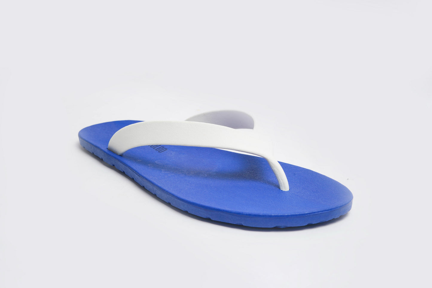 Flippy Blue Sole White Strap