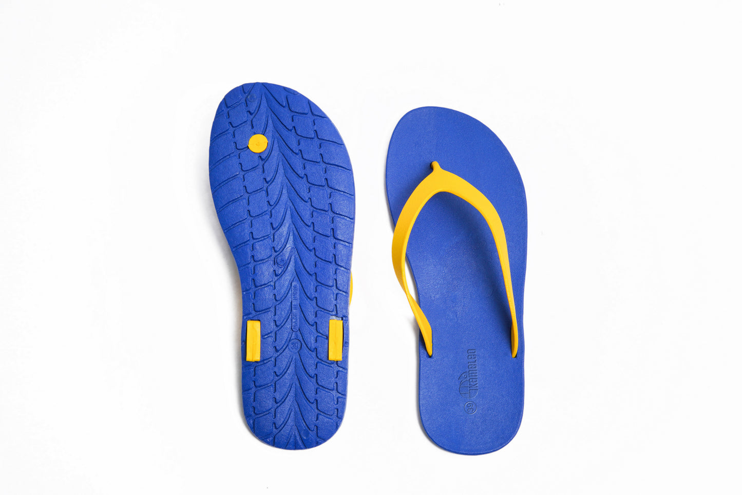 Flippy Blue Sole Yellow Strap