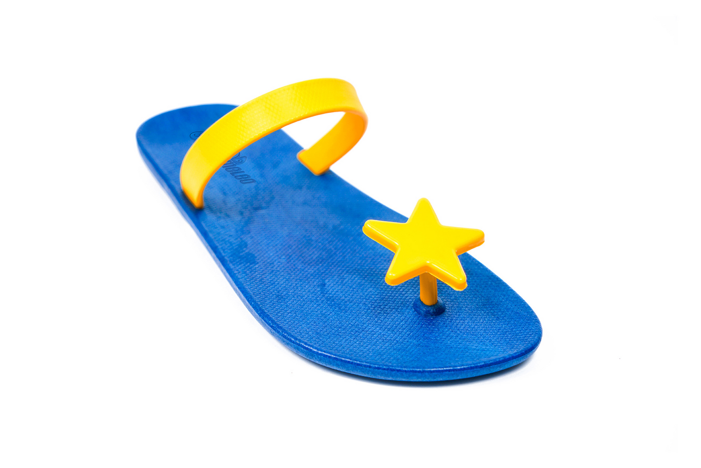 Poppi Star Blue Sole Yellow Strap