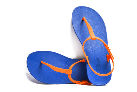 Saily Blue Sole Orange Strap