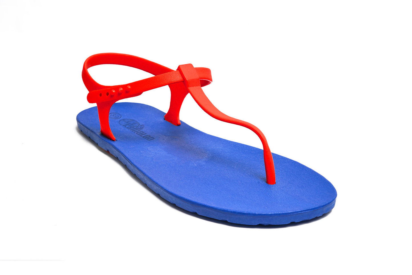 Saily Blue Sole Red Strap