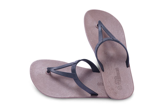 Eiffel Brown Sole Black Strap