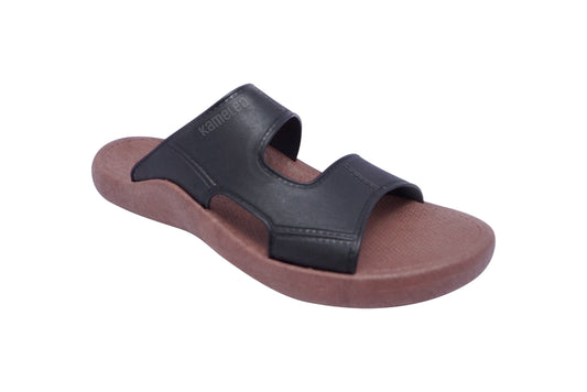 Harvey Brown Sole Black Strap