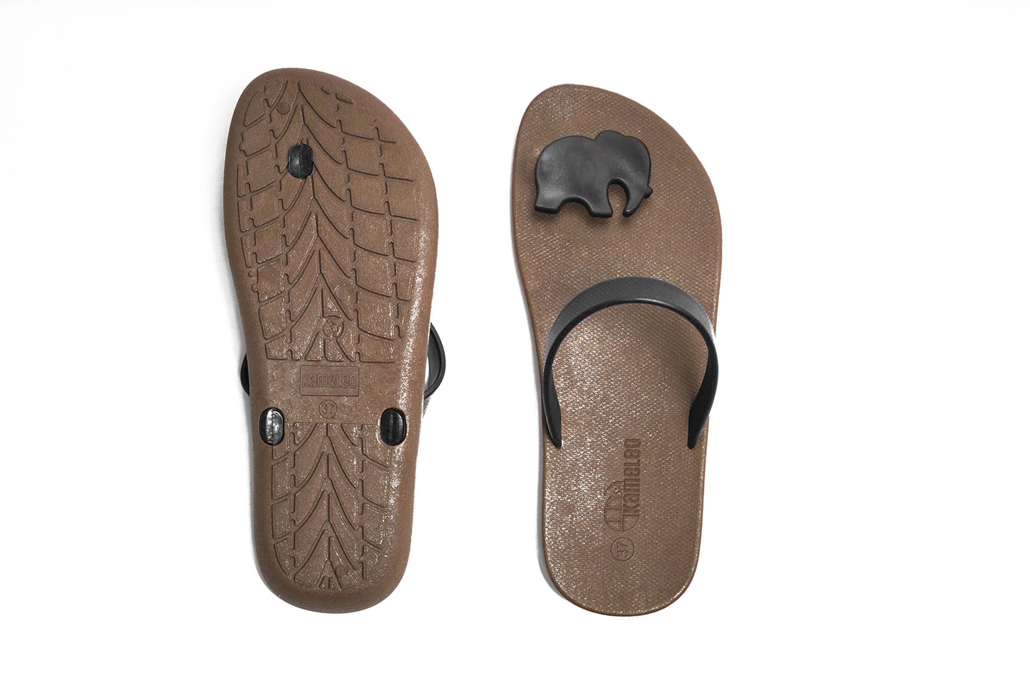 Poppi Ellie Black Sole Black Strap