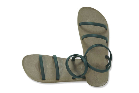 Twin Slim Brown Sole Black Strap