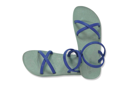 Cross Slim Grey Sole Blue Strap