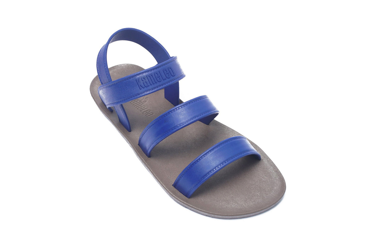 Twin Plus Brown Sole Blue Strap