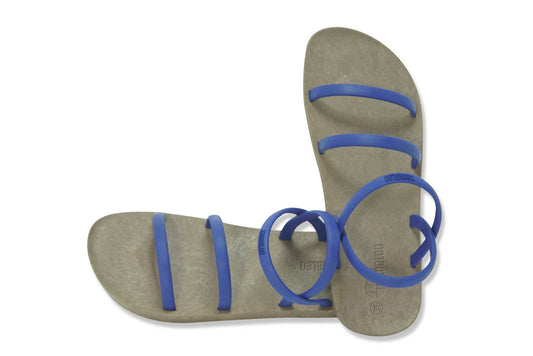 Twin Slim Brown Sole Blue Strap