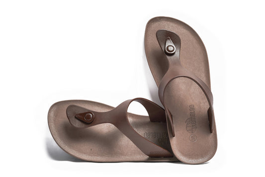 Candy Brown Sole Brown Strap