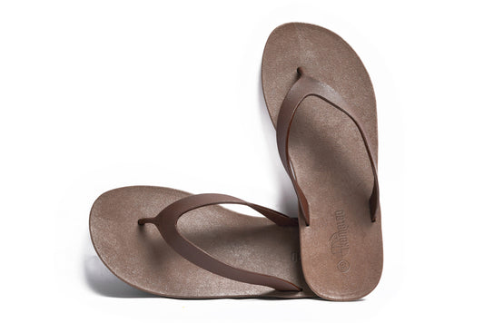Flippy Brown Sole Brown Strap