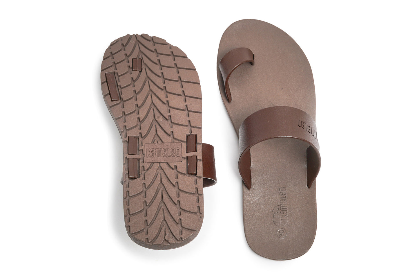 Pop Thumb Brown Sole Brown Strap