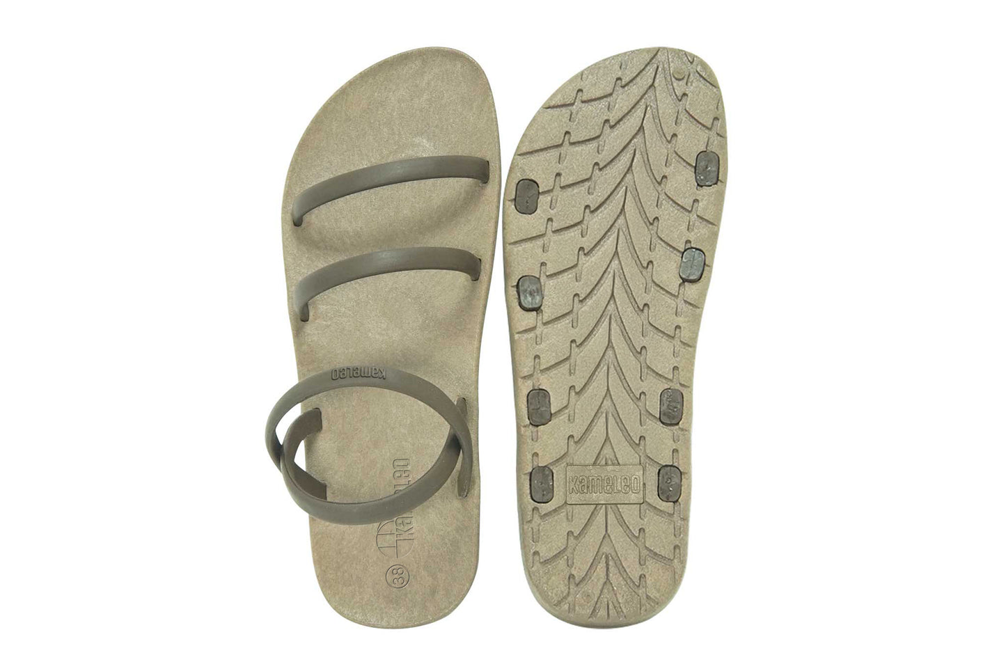 Twin Slim Brown Sole Brown Strap