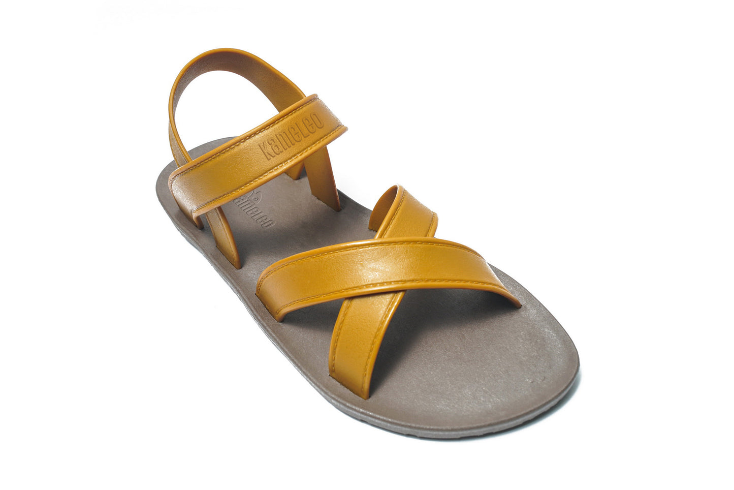 Cross Plus Kids Brown Sole Caramel Strap