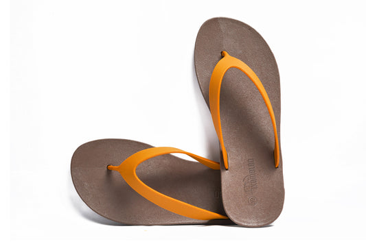 Flippy Brown Sole Caramel Strap