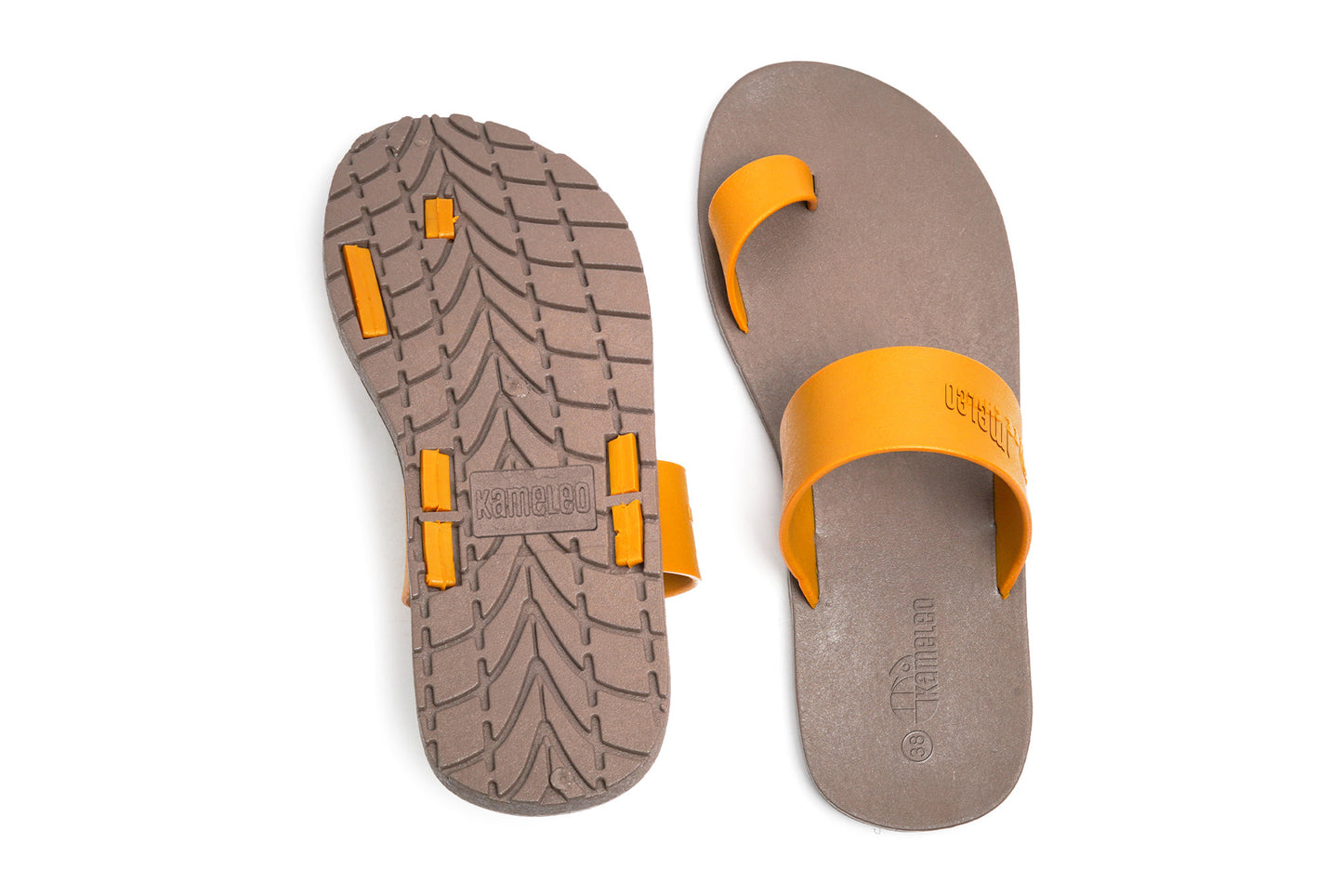 Pop Thumb Brown Sole Caramel Strap