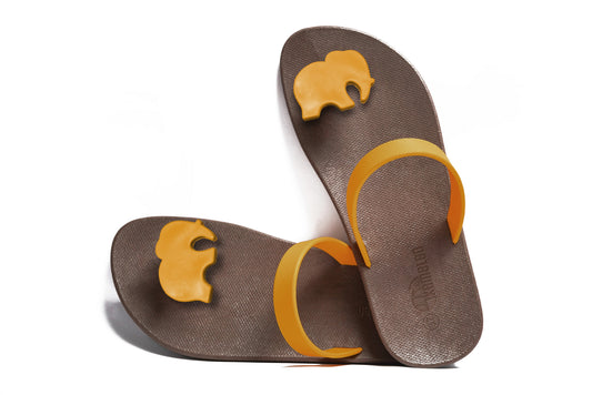 Poppi Ellie Black Sole Caramel Strap