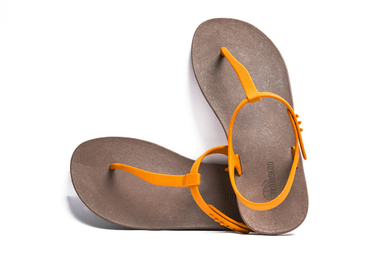 Saily Brown Sole Caramel Strap