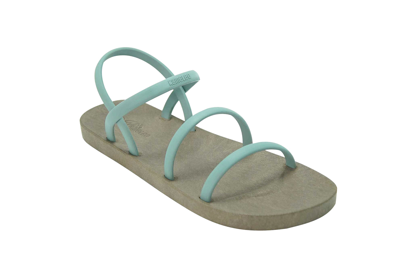 Twin Slim Brown Sole Grey Strap