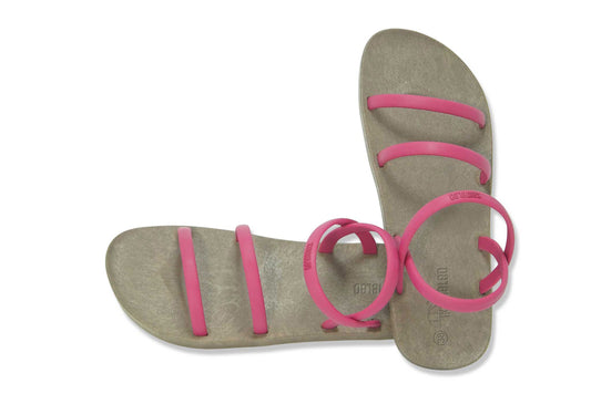 Twin Slim Brown Sole Pink Strap