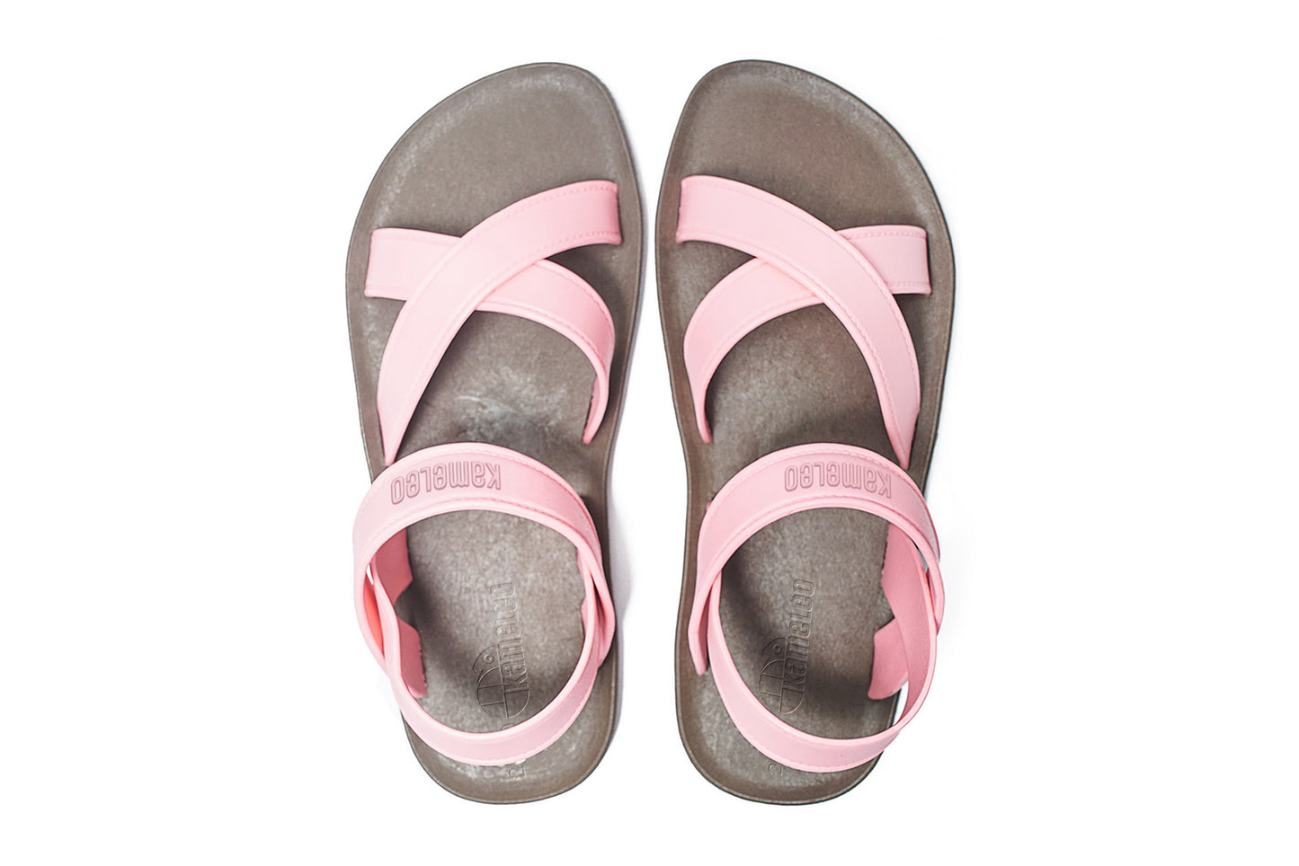 Cross Plus Kids Brown Sole LightPink Strap