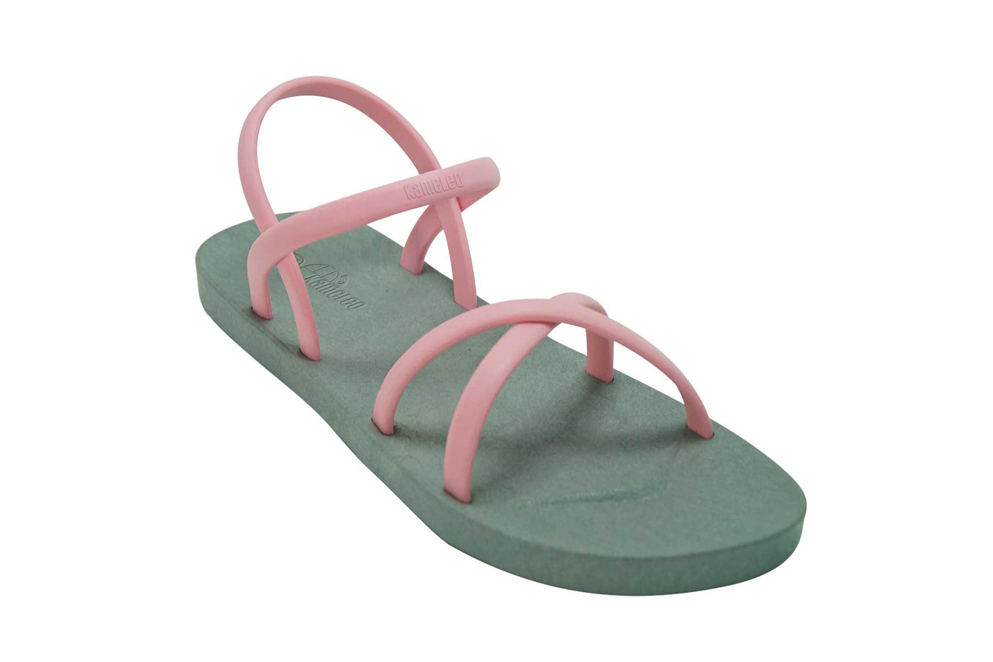 Cross Slim Grey Sole LightPink Strap