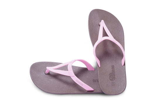 Eiffel Brown Sole LightPink Strap