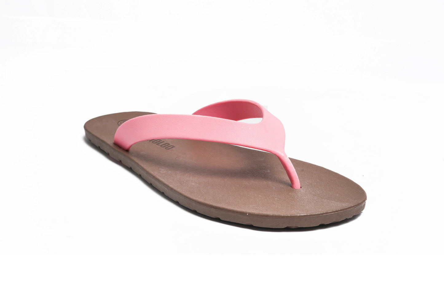 Flippy Brown Sole LightPink Strap