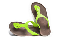 Candy Brown Sole Lime Strap