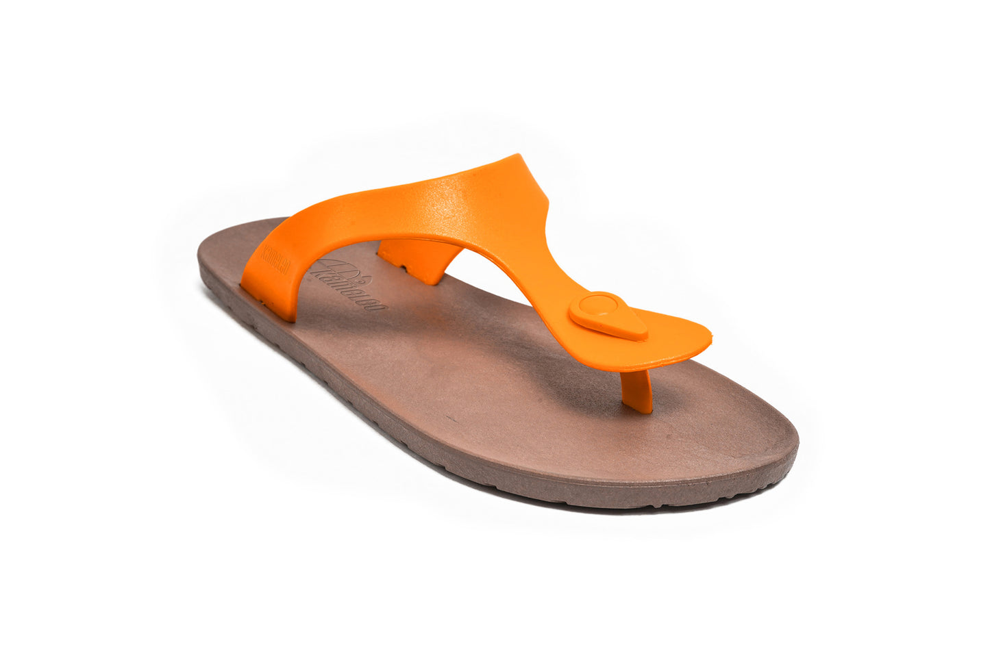 Candy Brown Sole Orange Strap