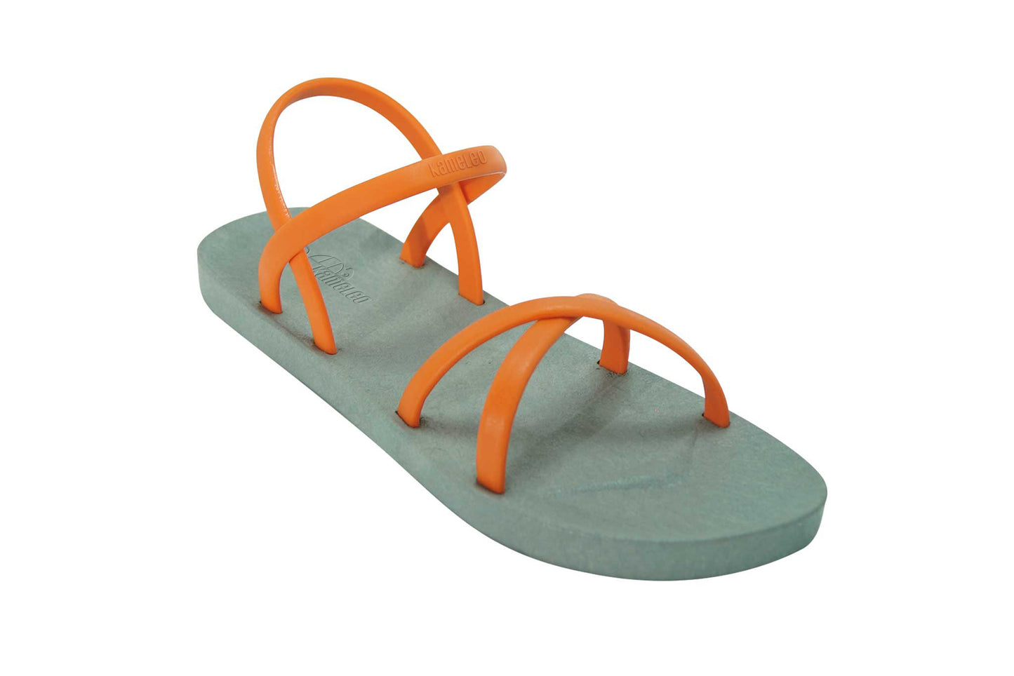 Cross Slim Grey Sole Orange Strap