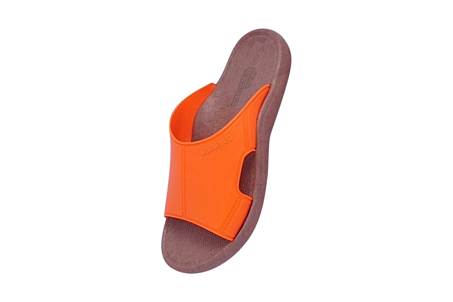 Jangy Brown Sole Orange Strap