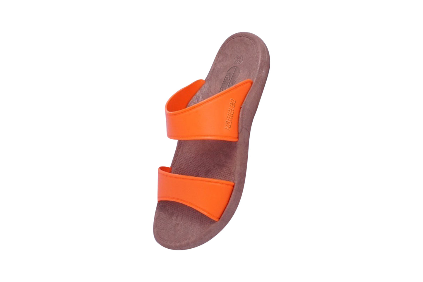 Twinny Brown Sole Orange Strap