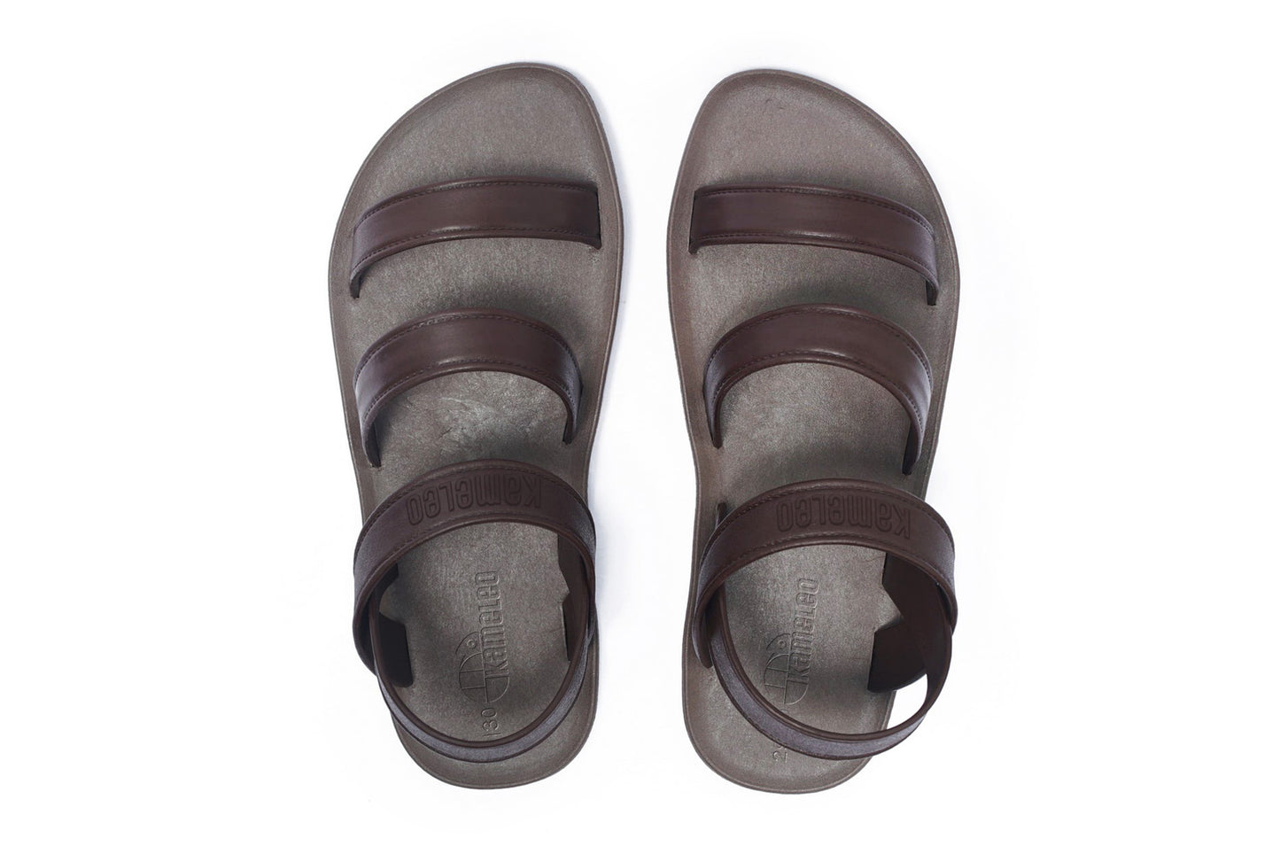 Twin Plus Kids Brown Sole Brown Strap