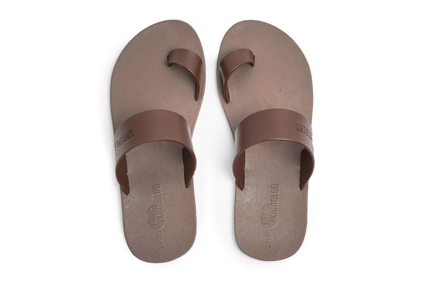 Pop Thumb Kids Brown Sole Brown Strap