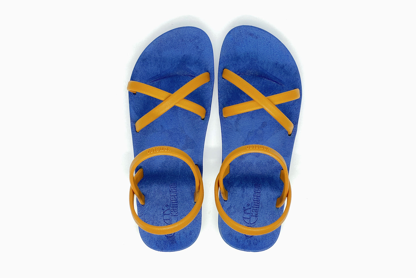Cross Slim Blue Sole Caramel Strap