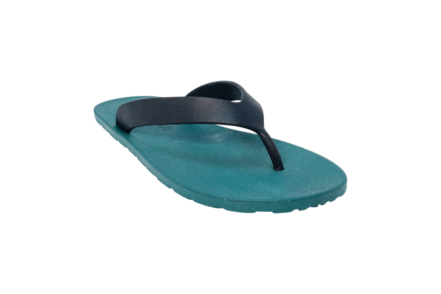 Flippy Green Sole Black Strap