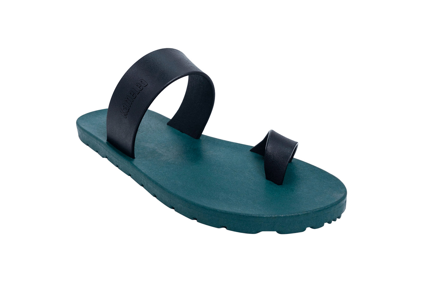 Pop Thumb Green Sole Black Strap