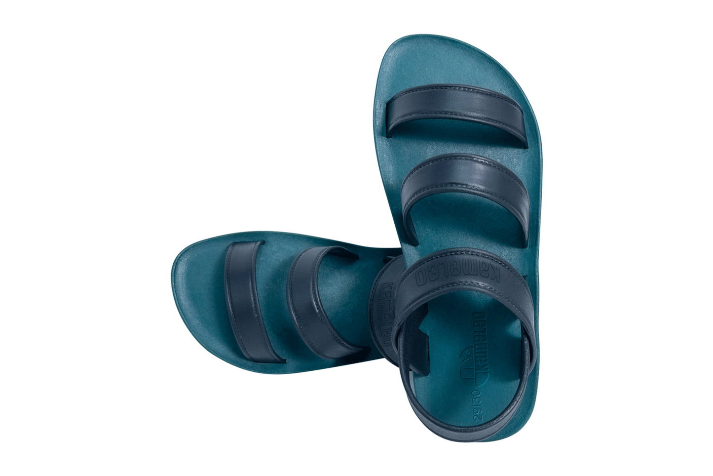 Twin Plus Kids Green Sole Black Strap