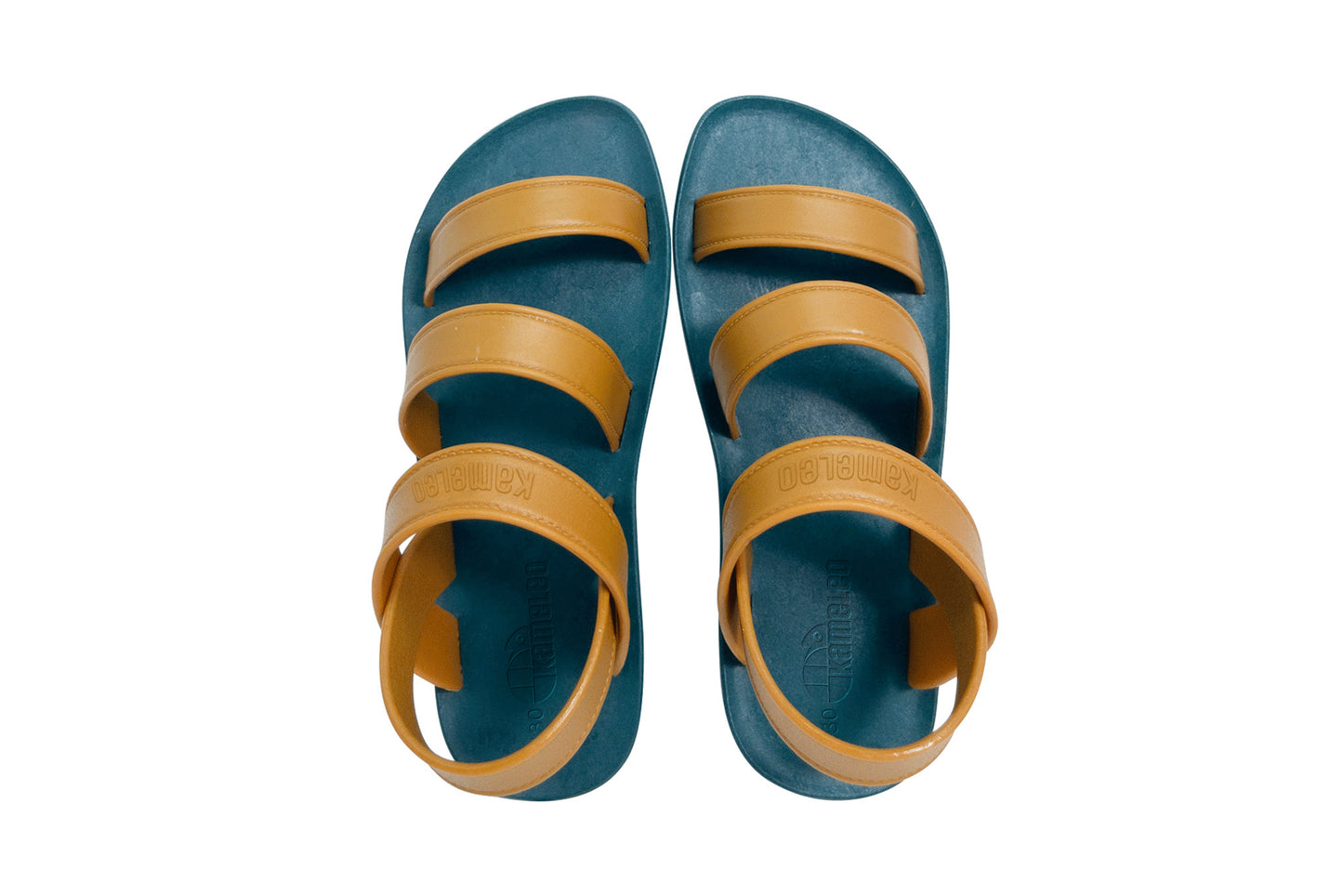 Twin Plus Kids Green Sole Caramel Strap