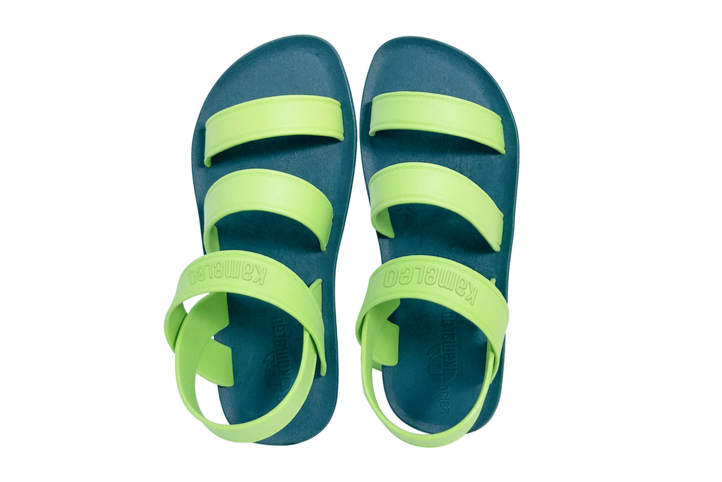 Twin Plus Kids Green Sole Lime Strap