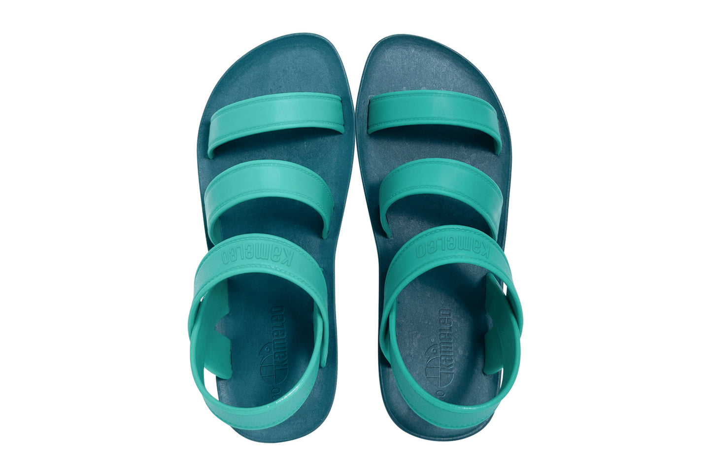 Twin Plus Kids Green Sole Green Strap