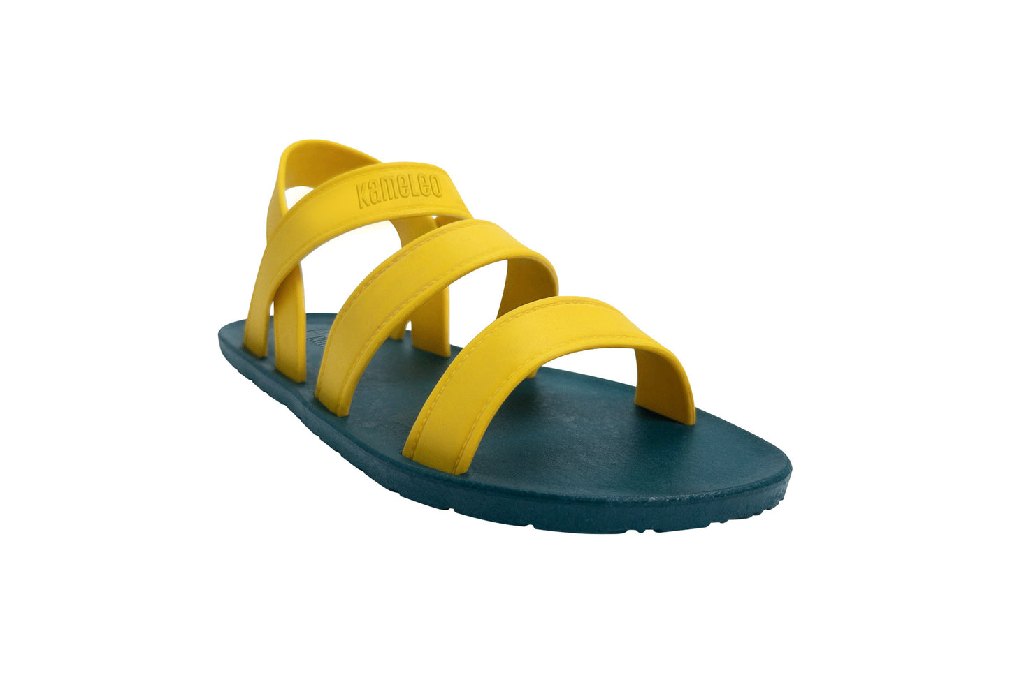 Twin Plus Kids Green Sole Yellow Strap