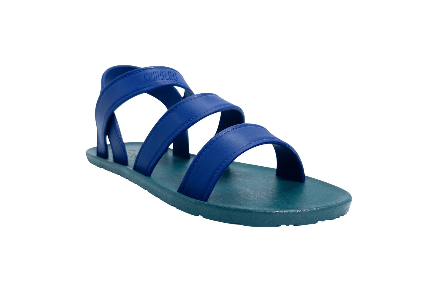 Twin Plus Kids Green Sole Blue Strap