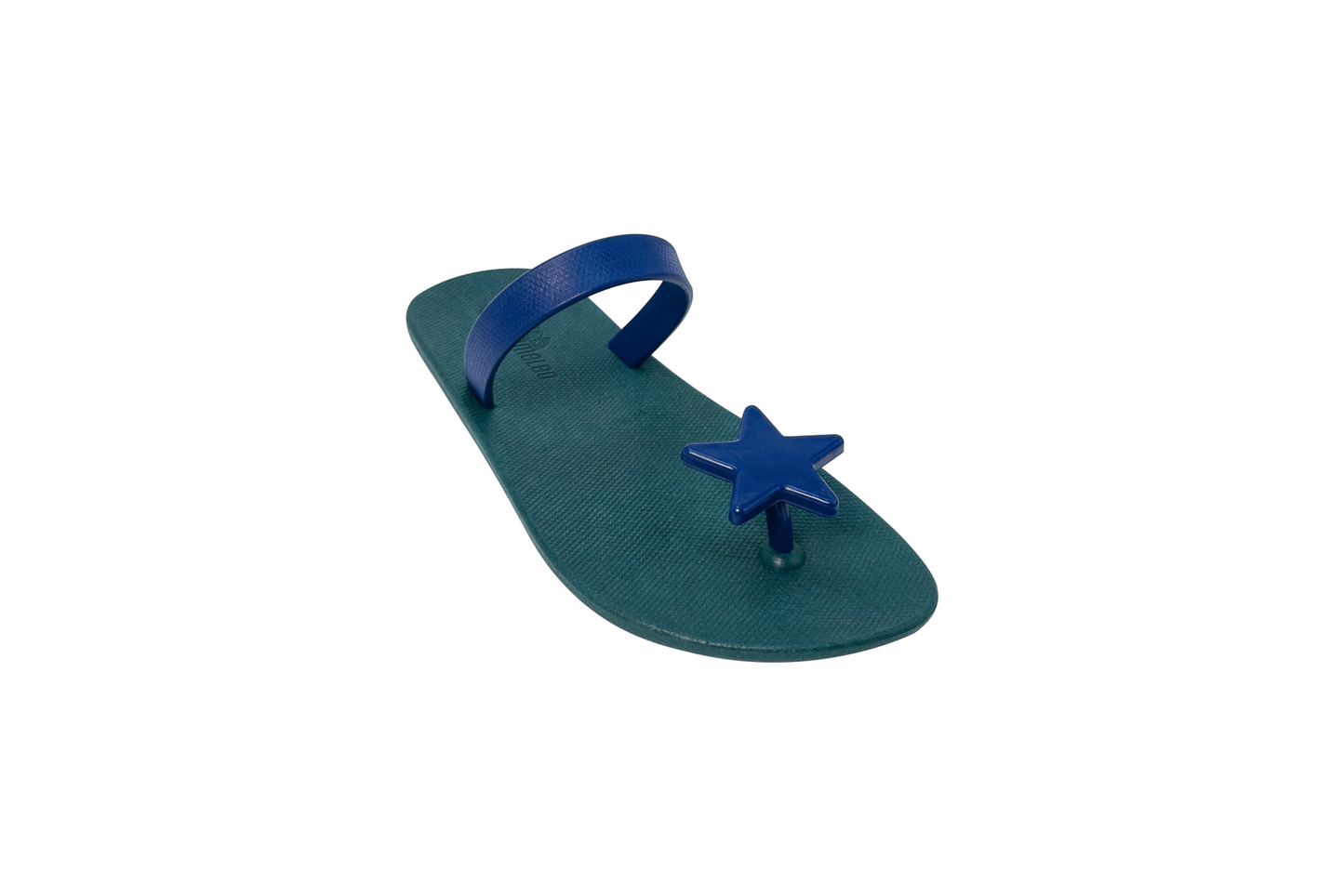 Poppi Star Green Sole Blue Strap